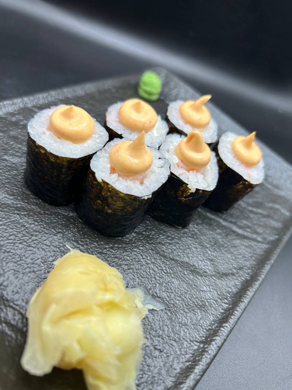 Маки с креветкой
