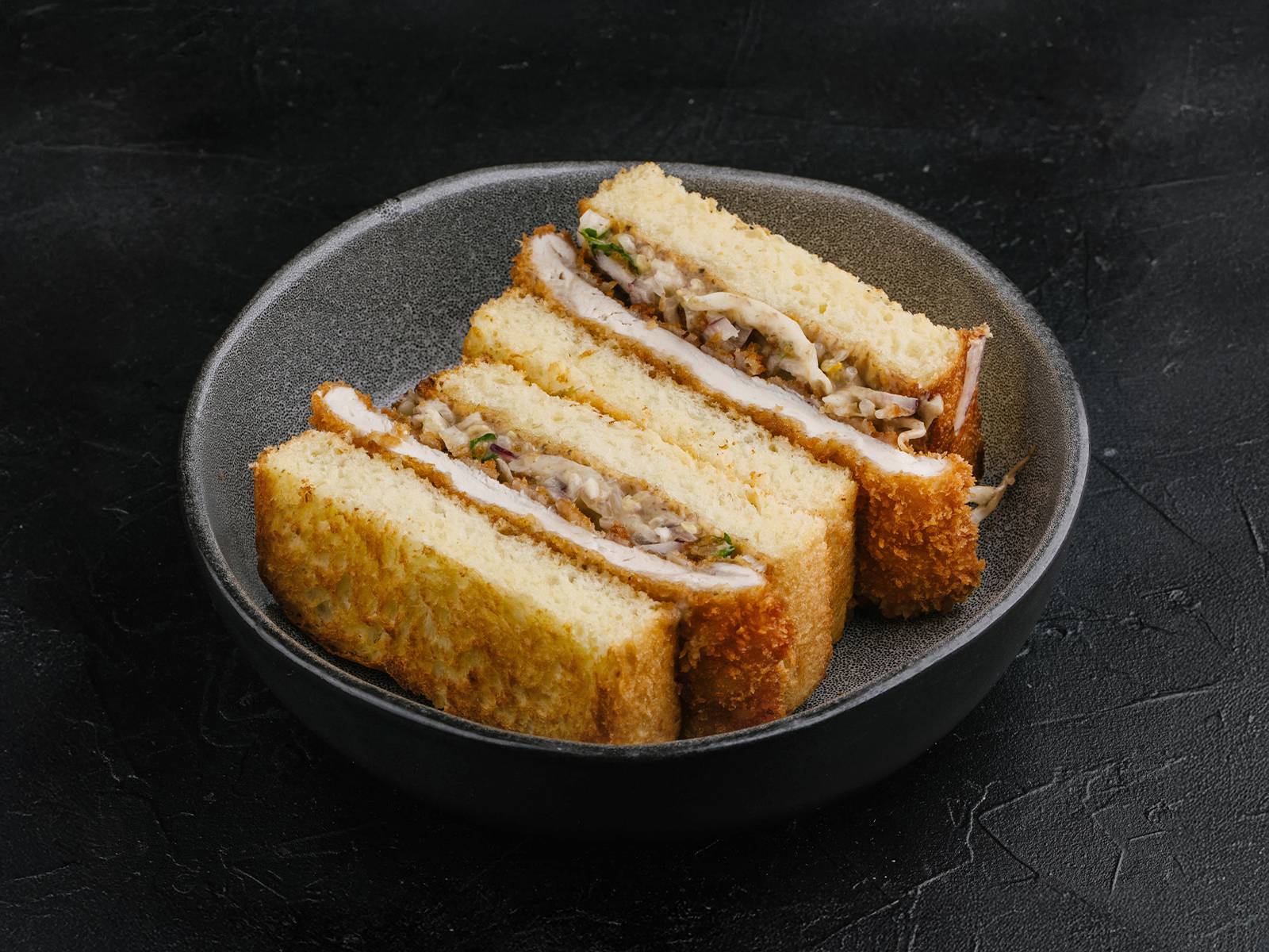 Кацу сэндвич с курицей