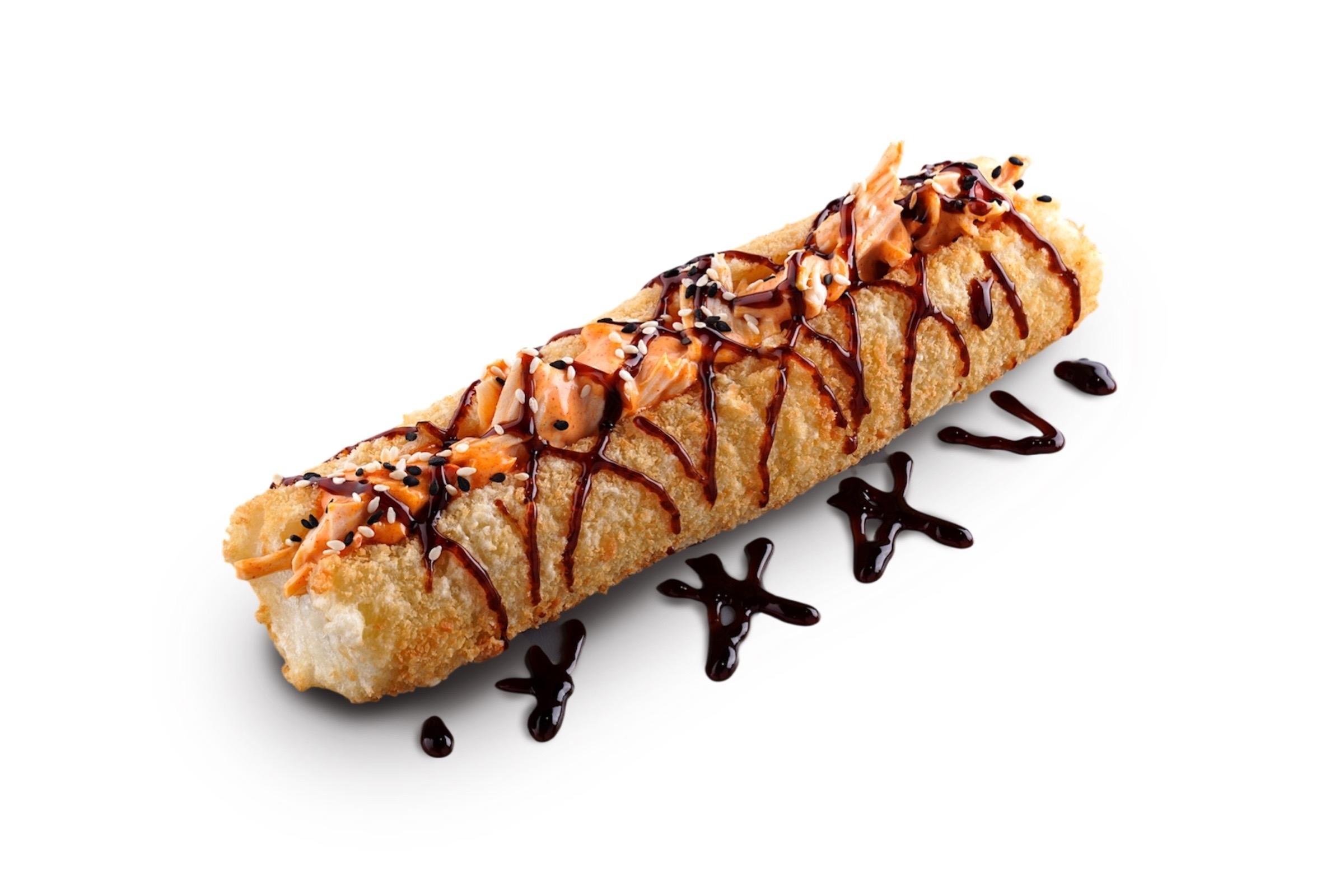 Ролл-дог с крабовым мясом спайси