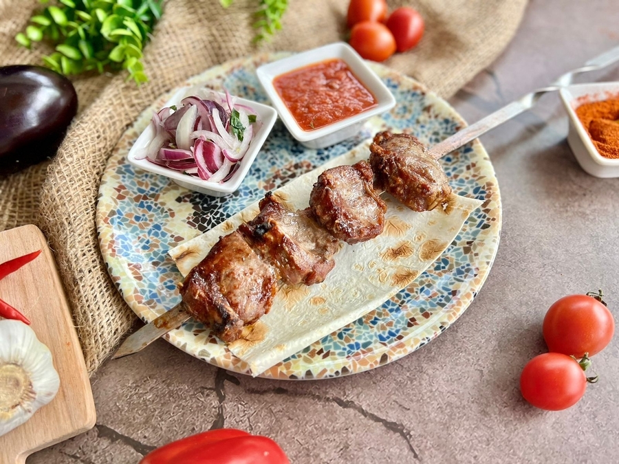 Шашлык кусковой из баранины