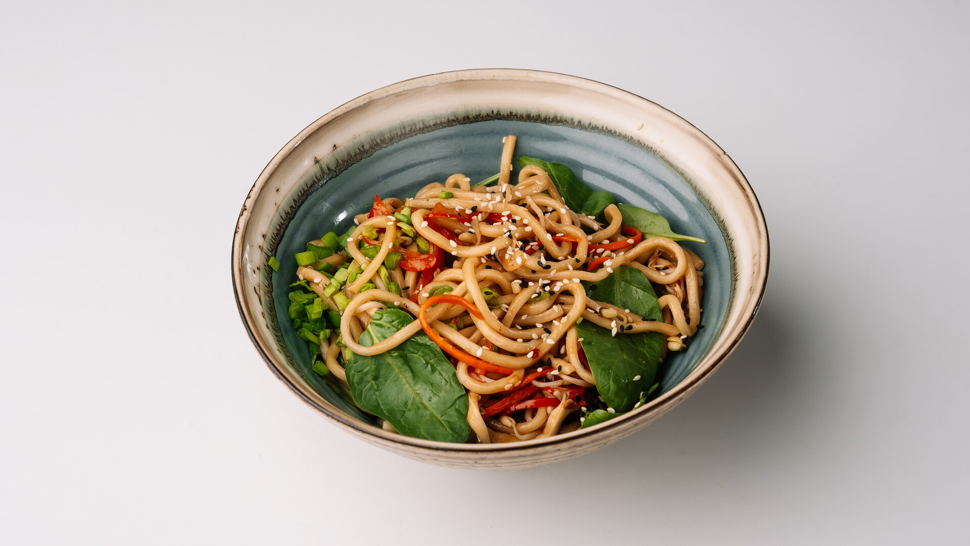 Вок лапша с овощами