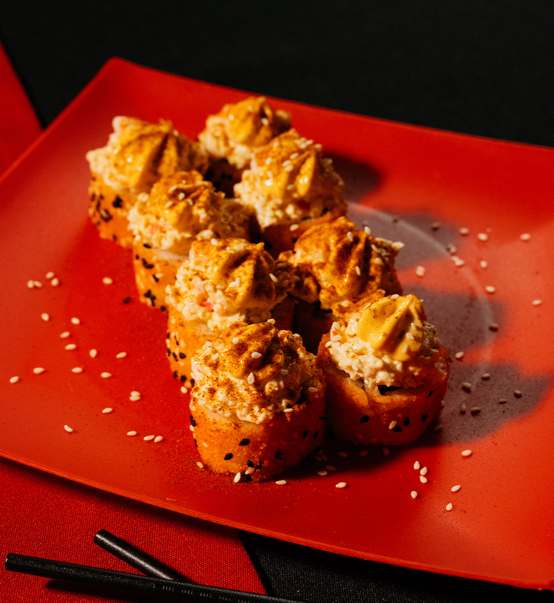 Ролл Золотой воин