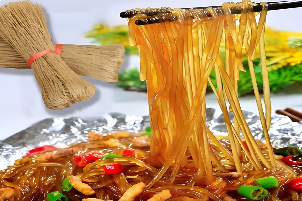 Ф3. Тушеная фунчоза с овощами, с соевым
