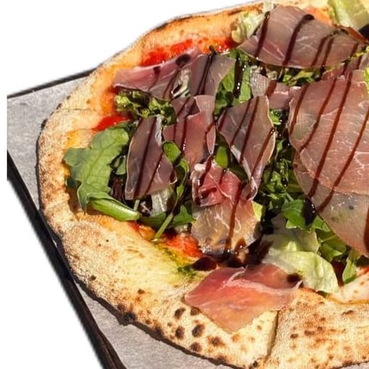 Пицца с прошутто