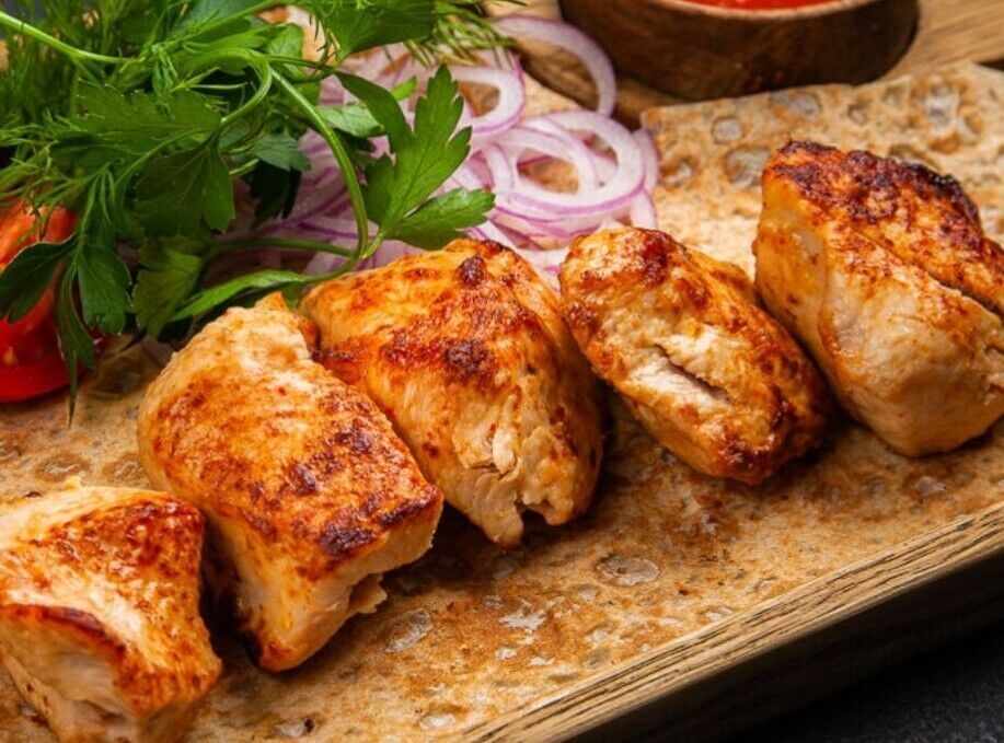 Шашлык из куриной грудки