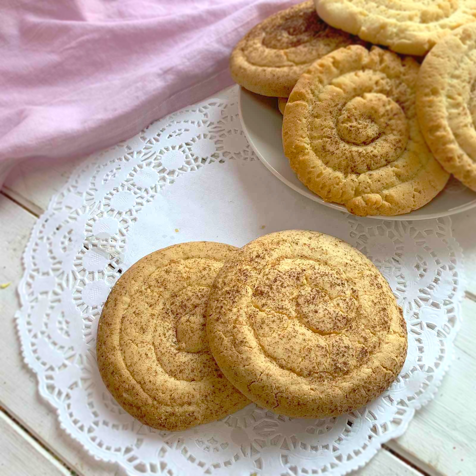 Домашнее песочное печенье с корицей