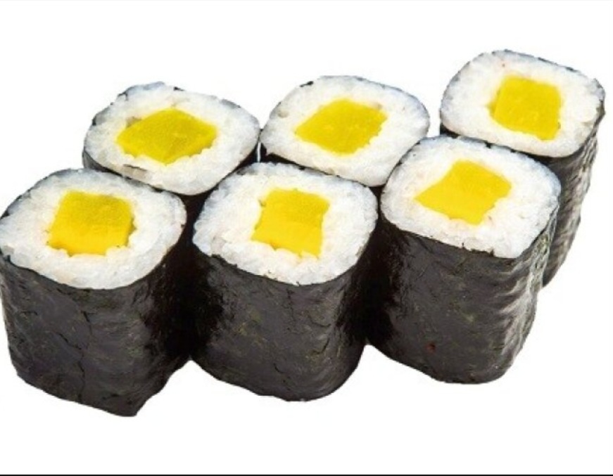 Хосомаки с такуаном