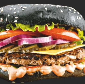 Black burger