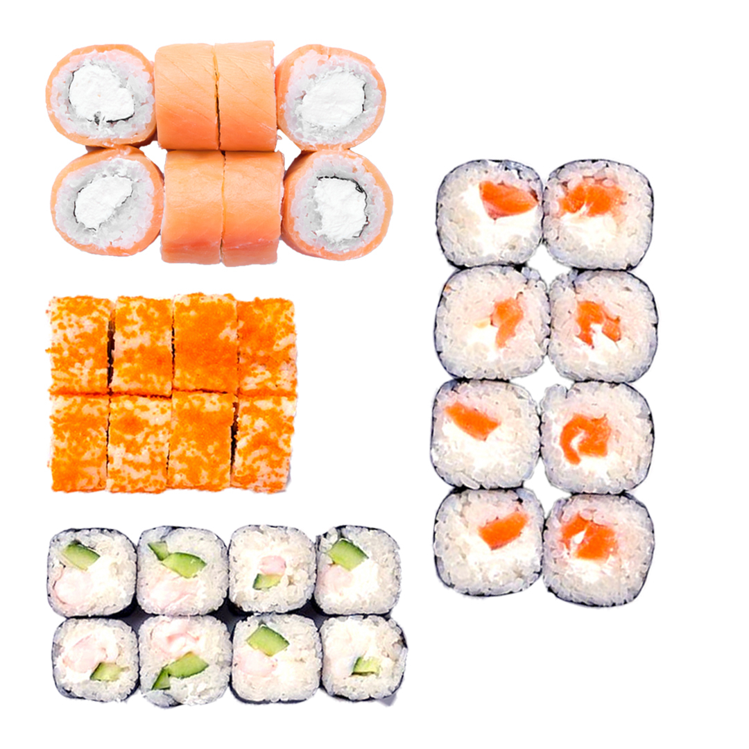 Любителям креветки и лосося