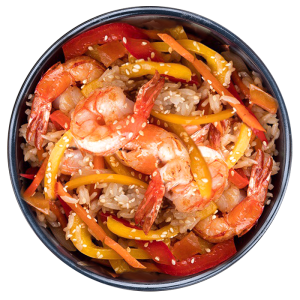 Рис с морепродуктами