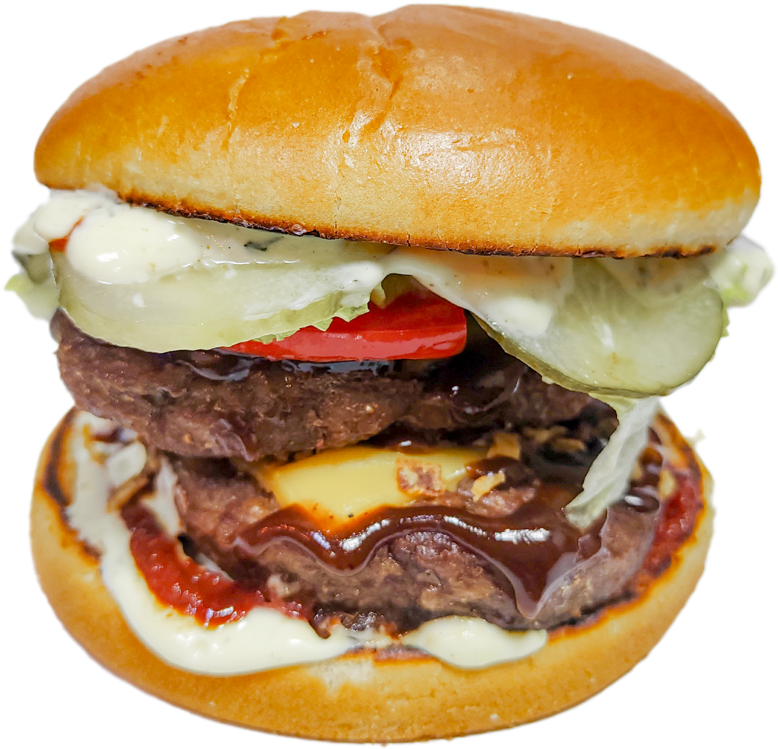 Big Bro бургер с двумя котлетами из говядины