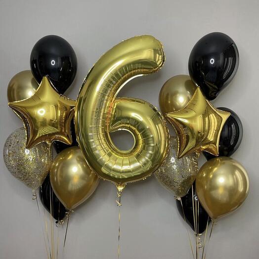 Наборчик шаров на 6 лет