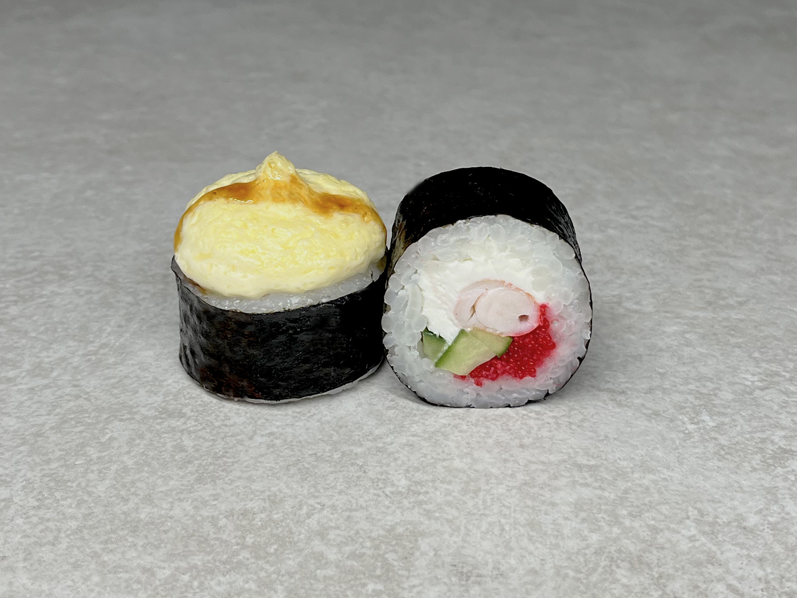 Запеченный с креветкой