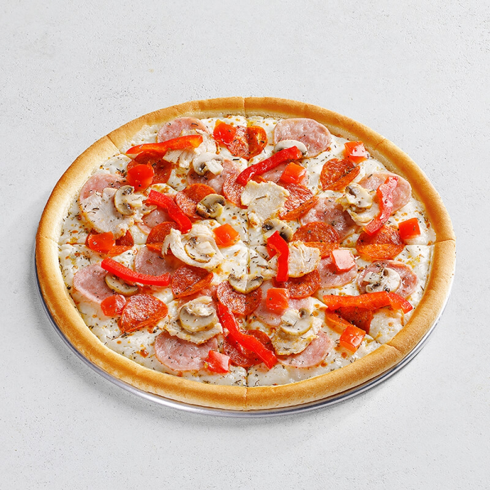 Всё и сразу на соусе пармеджано