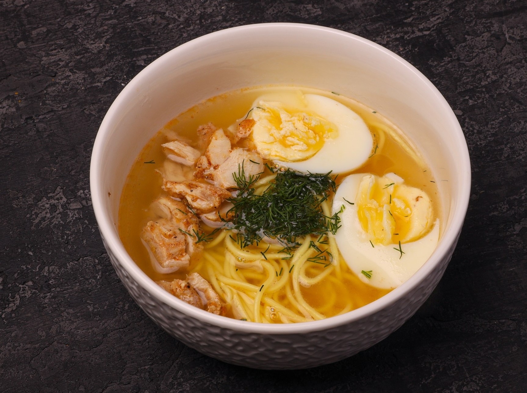 Куриный суп с лапшой 400гр