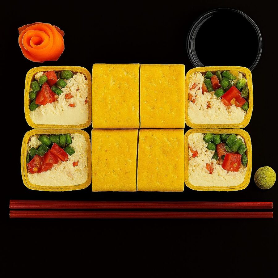 Тортилья с крабом