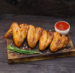 Шашлык из куриных крылышек