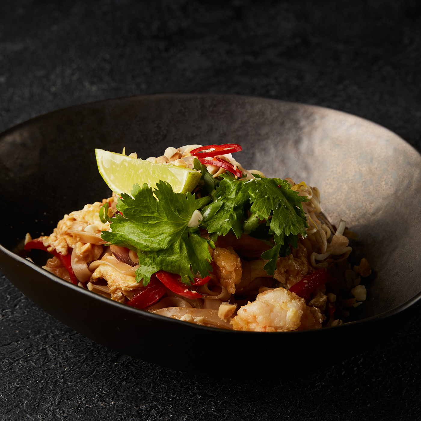 Пад Тай с креветками