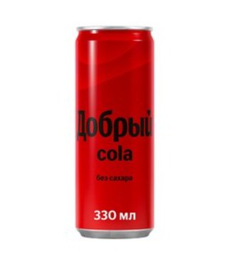 Добрый Кола без сахара 330 мл