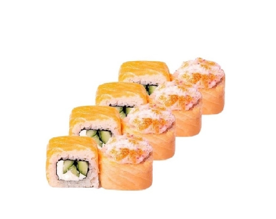 Запеченная филадельфия 8 шт.