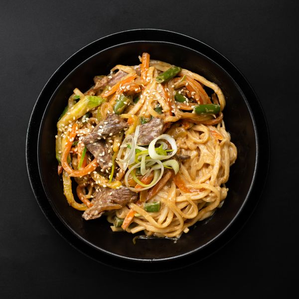 Лапша удон WOK с говядиной в сл.соусе