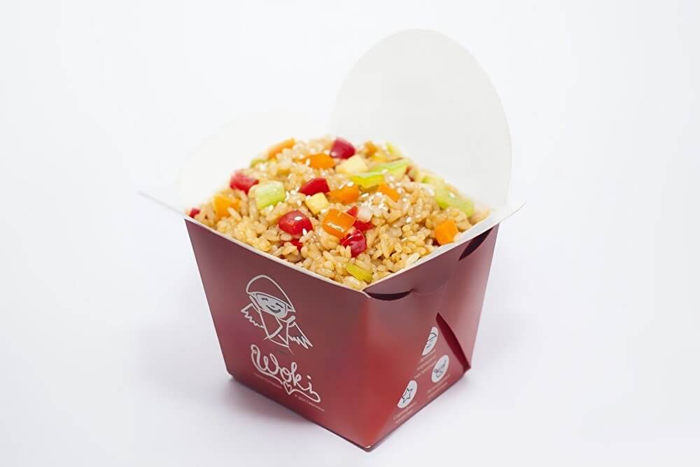 Китайский жаренный рис с овощами 300г