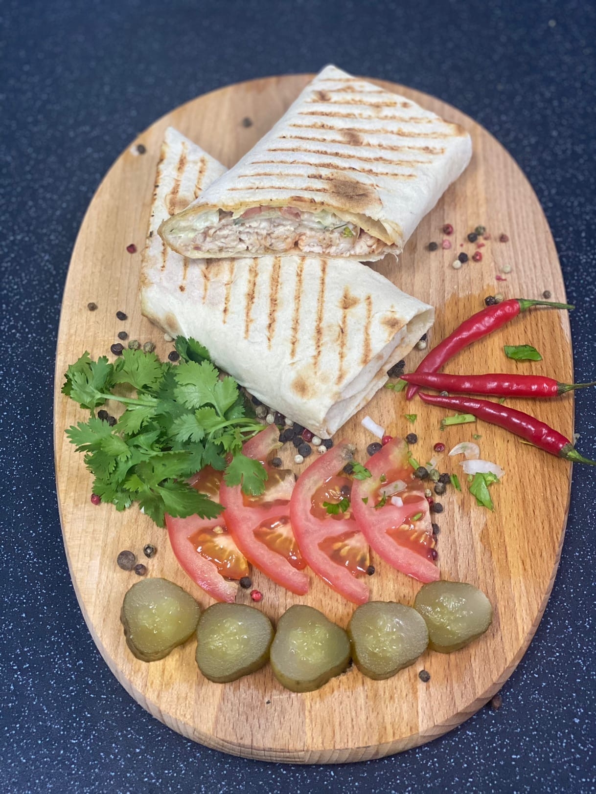 Шаурма Кавказская с курицей