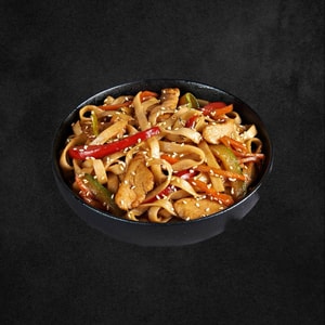WOK с курицей