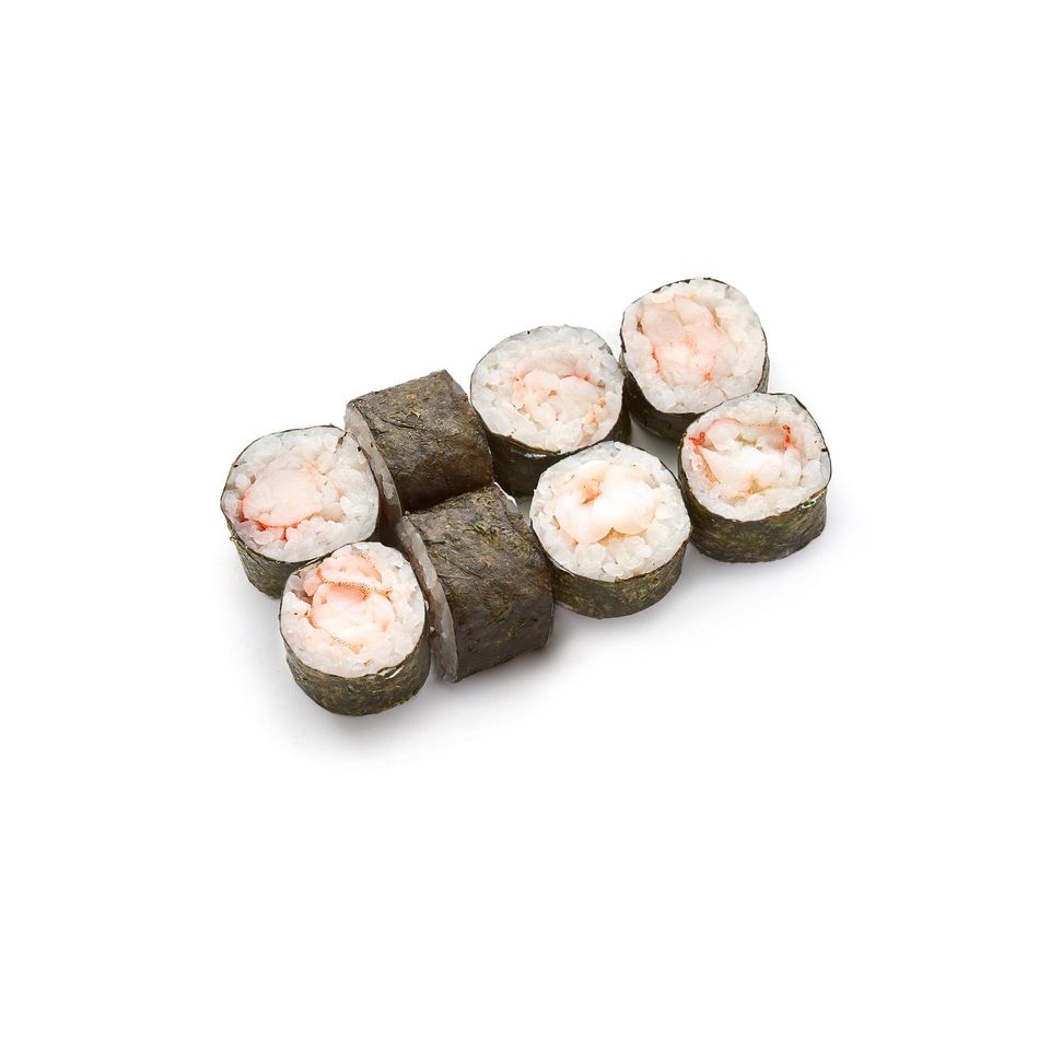 Маки с креветкой