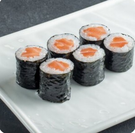 Мини-ролл Лосось