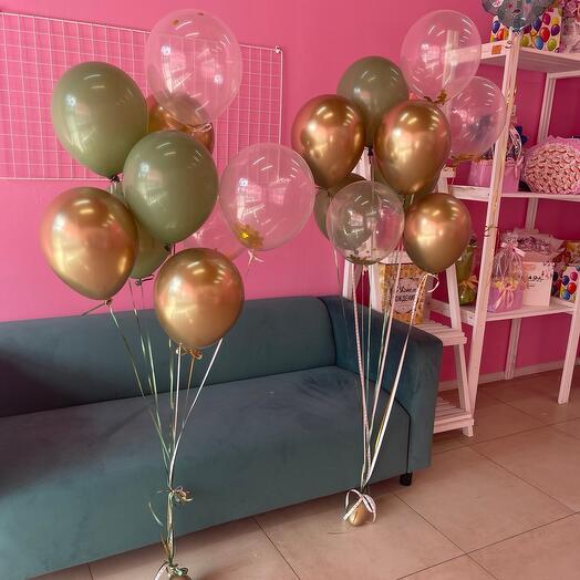 2 фонтана по 9 Шаров цвет любой