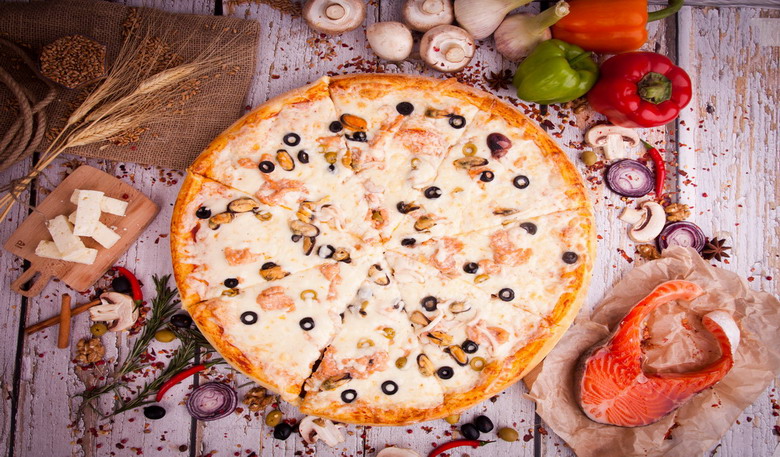 С морепродуктами