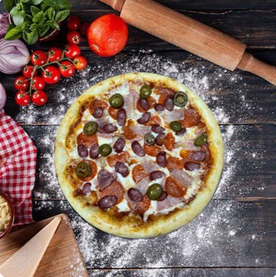 Острая мясная 30см