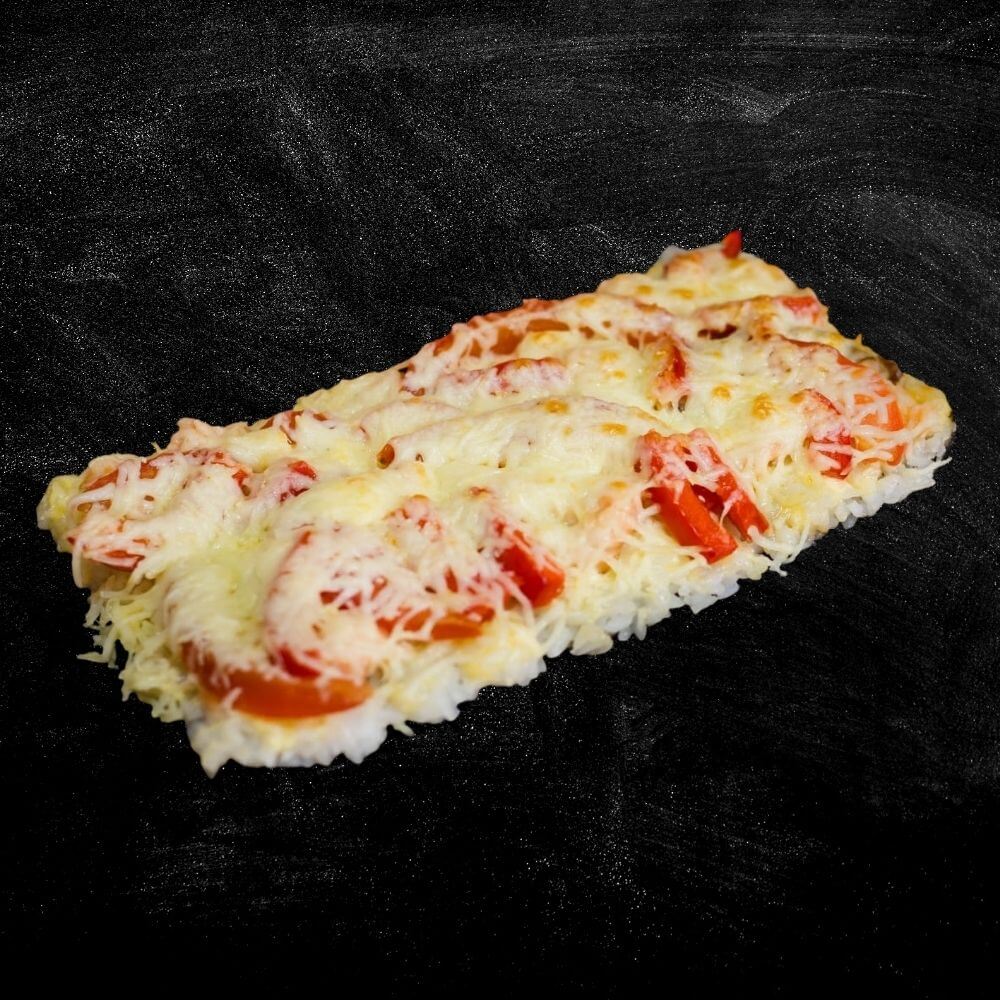Sushi pizza с крабом