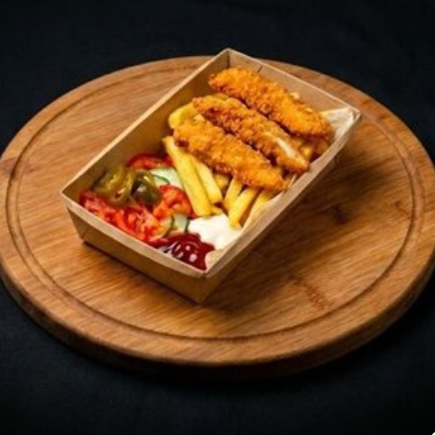 Стрипсы с фри