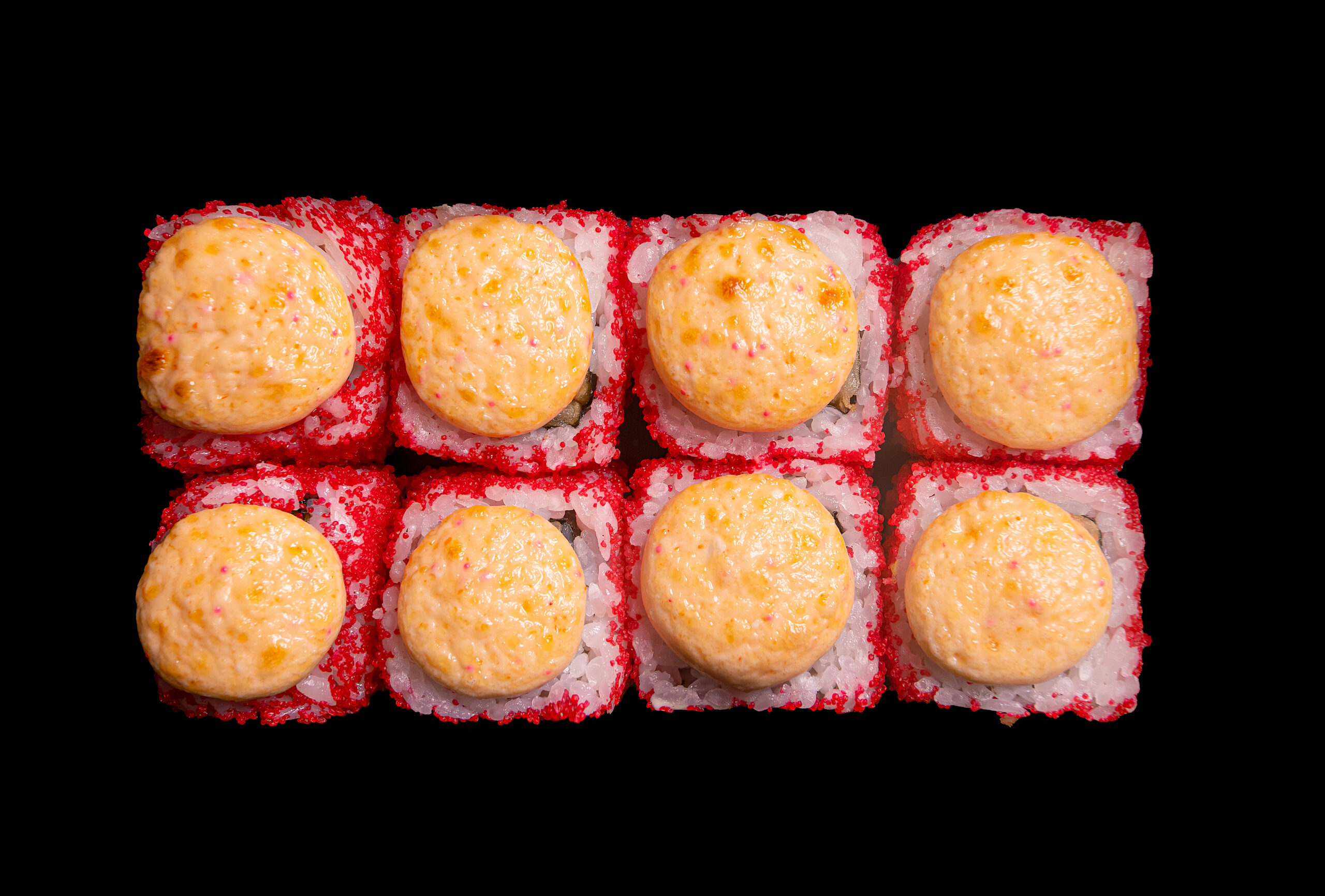 Ролл запеченная креветка