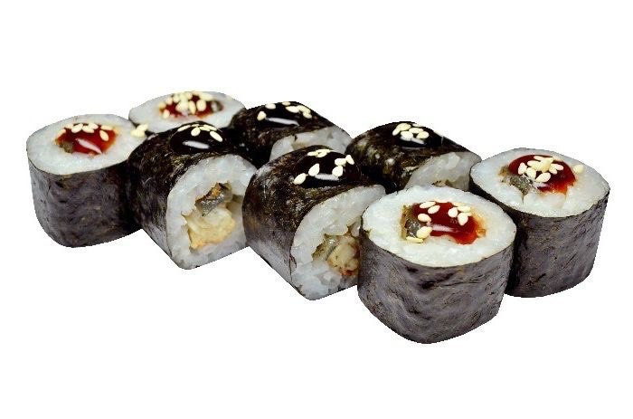 Мини-ролл с угрем