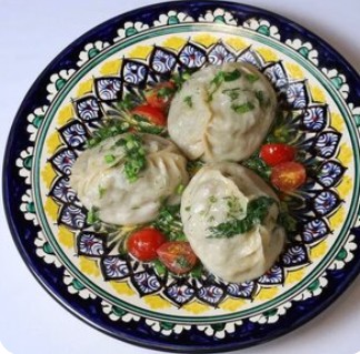 Манты с говядиной