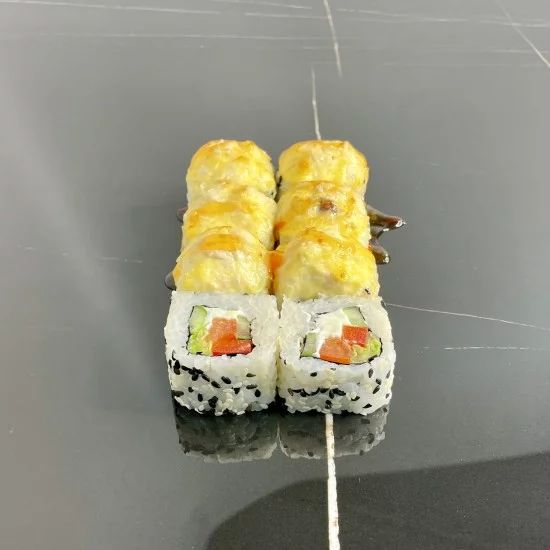 Запеченный с курицей