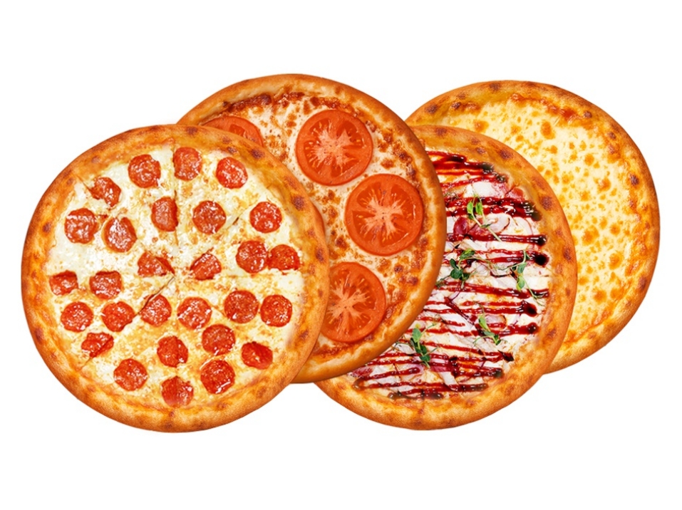 Комбо 4 пиццы