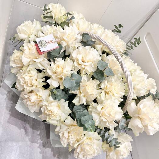 WOW-композиция «Сразу в сторис!» из прем.француз.роз