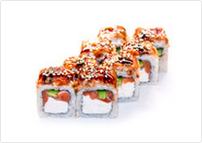 Фирменные роллы «Канада с лососем»