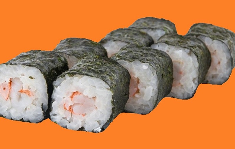 Ролл маки с креветкой