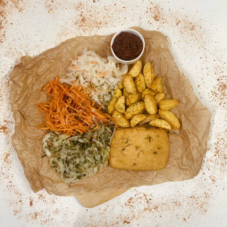 "На одного" с кордон блю