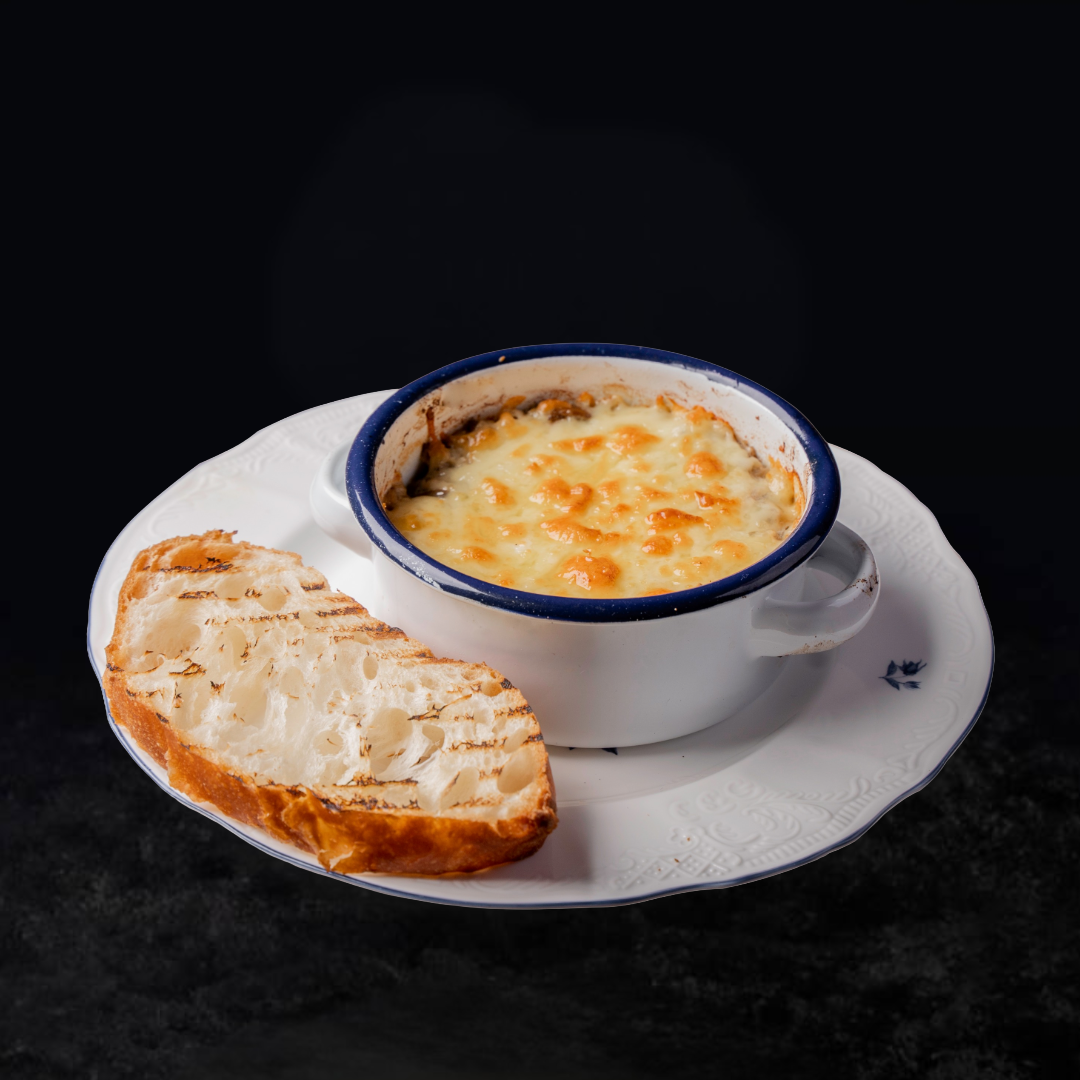 Грибной жульен с цыпленком