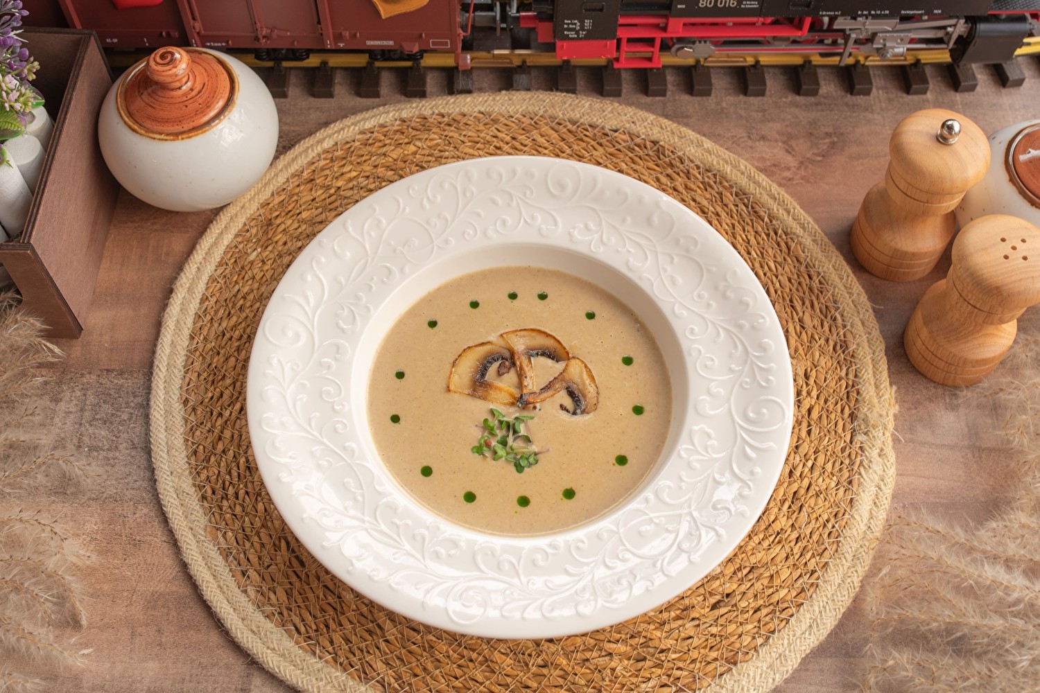 Грибной крем-суп