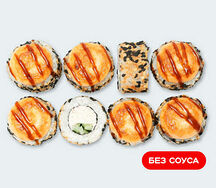 Запеченная Калифорния в кунжуте