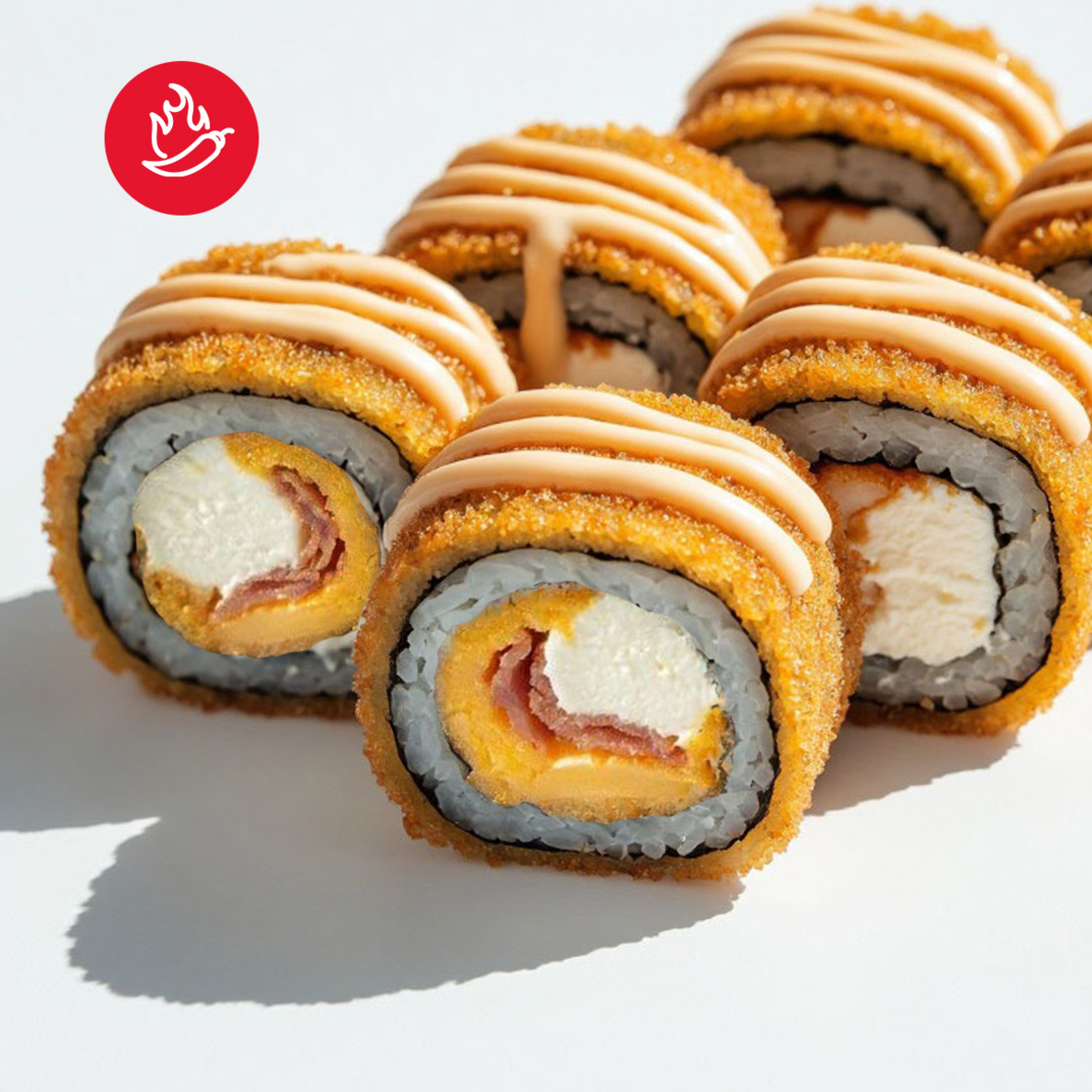 Роллы "Чиз Бекон" Темпура