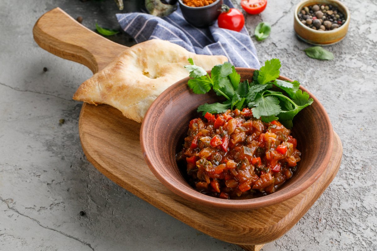 Икра из баклажанов