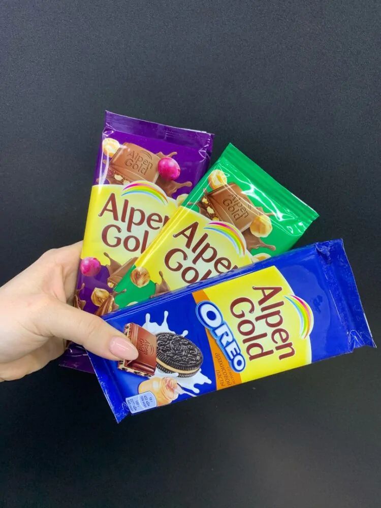 Шоколад "Alpen Gold"